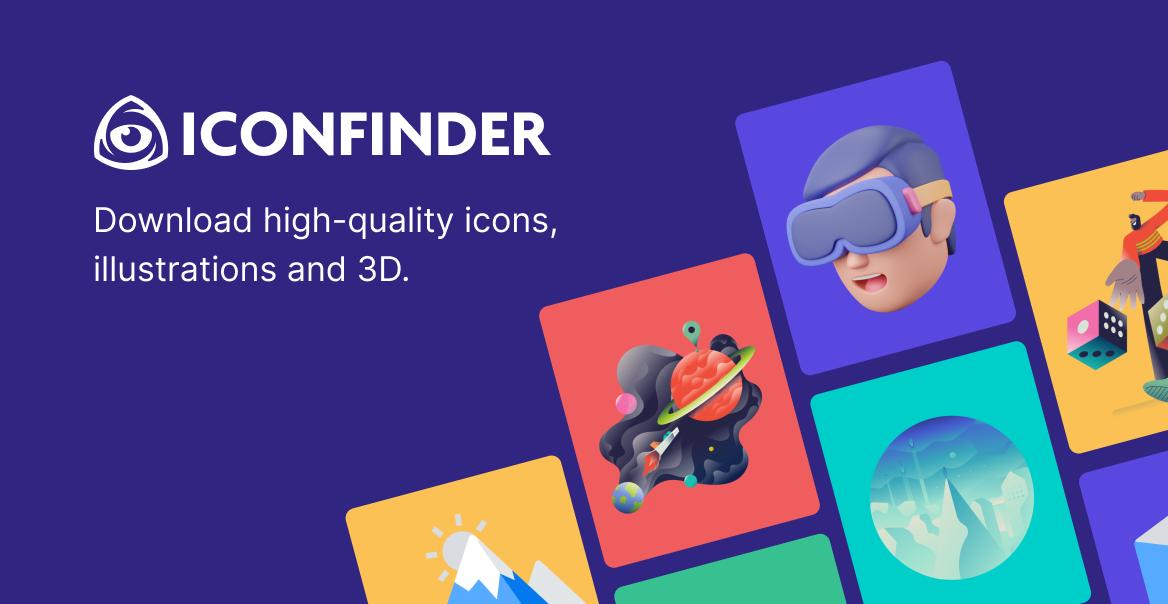 Iconfinder Millions of Graphics for your Design Projects-Stumbit Important Websites